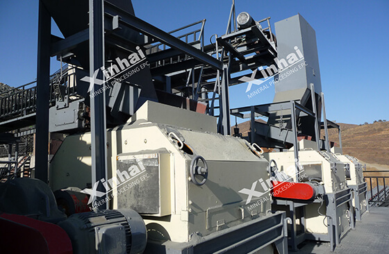 Magnetic separator for feldspar mining